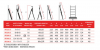 Drabina wielofunkcyjna 3 – elementowa ze stabilizatorem 3X9 Faraone AK280.3